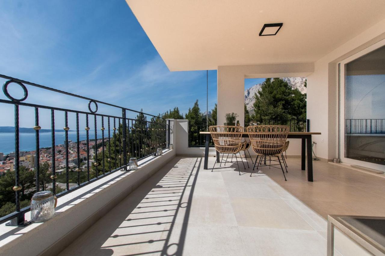 מאקרסקה Villa Smaragd - Perle - Luxury Apartments With Shared Pool מראה חיצוני תמונה